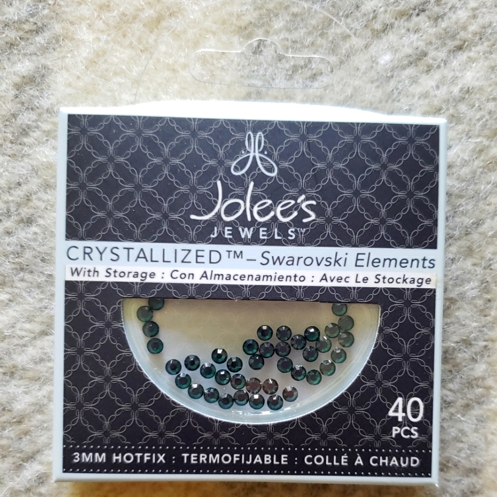 Swarovski gems 3mm for crafting teal turquoise crystals tiny iron-on, New